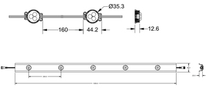 <strong>Led</strong> <strong>String</strong> Pixels <strong>Digital</strong> Lights Addressable Light bar <strong>Led</strong> Stage Pixel <strong>Dmx</strong> Outdoor Use Rgb <strong>Led</strong> Pixel Light - Product Image 2