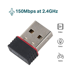 Adaptador WiFi USB de 150Mbps RTL8188 para Raspberry Pi adaptador de tarjeta de red inalámbrica Dongle para escritorio portátil PC Windows Stock usado - Product Image 2