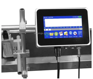 Stampante automatica continua a getto d'inchiostro Online data di scadenza Batch Number macchina da stampa
