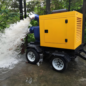 <span class=keywords><strong>D</strong></span>òng chảy lớn DIESEL cát bơm không tắc nghẽn Tính năng khẩn cấp phòng chống lũ bơm xe tải trạm bơm bùn OEM - Product Image 5