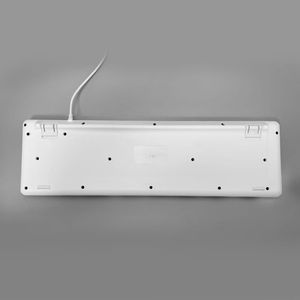 Teclado transparente de Metal ligero RGB para juegos con cable USB teclado flotante con retroiluminación con botón de ajuste de sonido, - Product Image 6