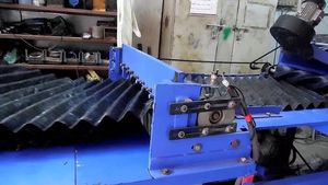 Excellent Industrial Cooling Tower Fully Automatic Filler Machine Bottle Round Type Cooling Tower Pvc <strong>Fill</strong> Forming Machine