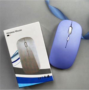 デュアルモード充電式ワイヤレスBluetoothマウス (キーボード) コンボ2.4ghz超薄型オフィスミュートマウス (Apple MAC用) - Product Image 5