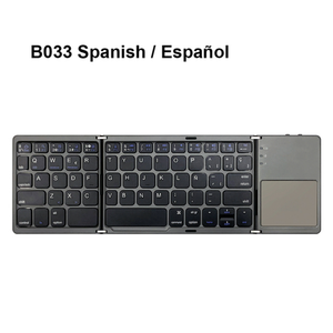 Wireless Air <strong>Mouse</strong> for Windows <strong>Android</strong> IOS Phone Tablet PC Folding <strong>Keyboard</strong> Mini Foldable <strong>Keyboards</strong> with Touchpad - Product Image 2
