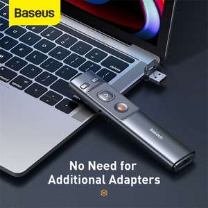 Baseus 2.4G penna Presenter Wireless presentazione PowerPoint Clicker USB RF telecomando Flip Pointer per PPT Slide Advancer Pe - Product Image 3