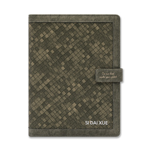 Carpeta de administrador de cuero PU Carpeta de archivos A4 Cuaderno personalizado - Product Image 2