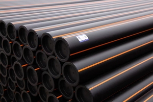 Çin'den en iyi yüksek yoğunluklu PE sulama gaz borusu popo füzyon bağlantısı ile korozyona dayanıklı siyah HDPE esnek dayanıklı - Product Image 3