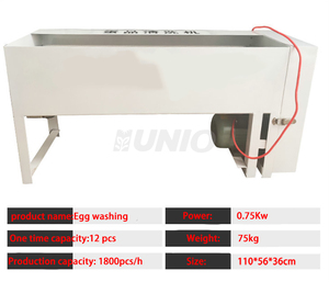 Sortierung Reinigungs waschmaschine zum Verkauf 1800 Eier Codier bürste Ei Wasch-und Sortiermaschine - Product Image 2
