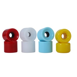Bán buôn 100A PU Skateboard bánh xe tùy chỉnh trống 52mm 55mm <span class=keywords><strong>Skate</strong></span> ban nhà máy giá cho chất lượng cao Skateboard bánh xe - Product Image 1