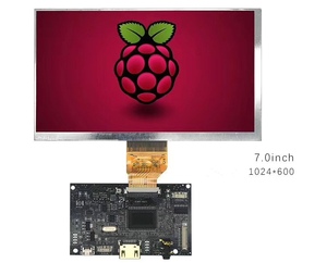 7 pollici tft lcd 1024x600 50pin RGB 450nits con bordo di driver per raspberry Pi - Product Image 1