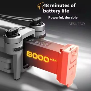 Ae86 pv מקסימום טיפות fpv רחפן 4k hd מצלמה כפולה <span class=keywords><strong>3</strong></span>-ציר אנטי לנער גימבל 5 ק "מ מכשול הימנעות מרובעת מרובע 10 ק" מ