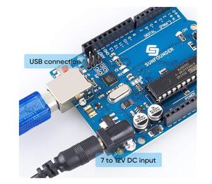 Nuovo ATMEGA328P + invia scheda di sviluppo linea USB versione ufficiale CH340G originale adatto per Arduino accessori UNO R3 - Product Image 5