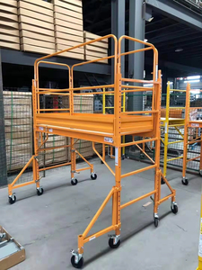 High Quality <strong>Multi</strong>-<strong>Functional</strong> Mobile <strong>Scaffoldings</strong> Thickened Aluminum Folding Design With CE Certificate
