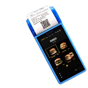 <strong>Android</strong> Handheld POS Terminal Mobile POS <strong>Device</strong> <strong>with</strong> <strong>Built</strong>-<strong>in</strong> Receipt <strong>Printer</strong> for Restaurants/Takeaways Wifi &amp; NFC Connectivity - Product Image 4