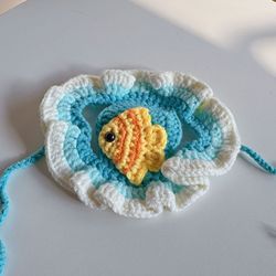 Light marine fish hat