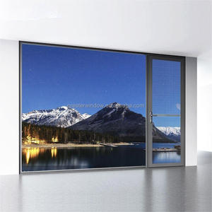 Estilo moderno Alumínio Janela Frames Novo Preço para Side Hung Francês Casement Janela Nigéria Fixo Painel Vertical Abertura Padrão