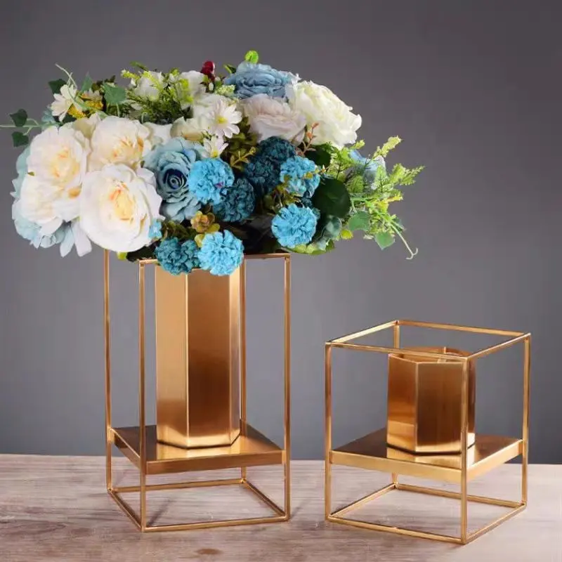 Sáng Tạo Brass Flower Vase Cho Thiết Kế Mảnh Trang Trí Chậu Hoa Và Trồng Trong Nhà Và Ngoài Trời Sử Dụng Cho Sản Phẩm Bán