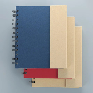 定制Logo商务记事本简单组合批发便签硬精装封面线圈书 - Product Image 3