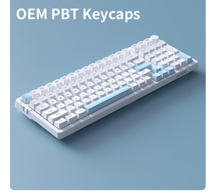 Ajazz Teclado mecánico para juegos con cable Interruptores rojos LED RGB Usb USB Tipo C Tecnología China Venta al por mayor Teclas PBT para teclado - Product Image 5