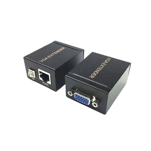 工厂VGA扩展器60M 1080P VGA信号扩展器母到局域网RJ45以太网母适配器网络发射机接收机 - Product Image 4