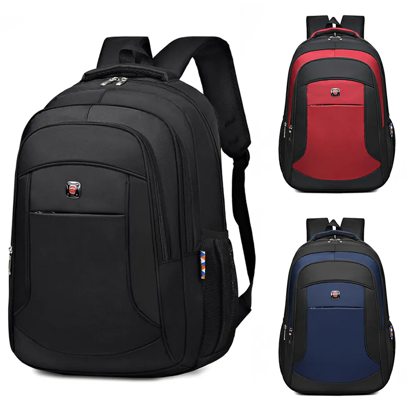 Zunwei mochila para laptop, logotipo personalizado, nova moda, trabalho 600d, extra grande, à prova d'água, 15.6 polegadas