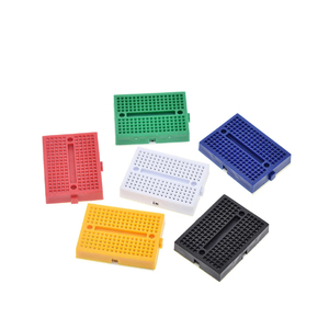 SYB-170 Mini Löt freier Prototyp Bread board 170 Verbindungs punkte 35*47*8,5mm für Arduino Diy Kit - Product Image 1