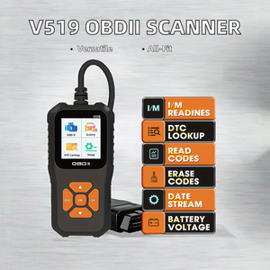 自動車診断ツールV519 V318フルOBDII機能コードリーダーABS材料OBD11 OBD2車診断ツール - Product Image 2