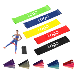 Custom Logo 7-40lb <span class=keywords><strong>Elastic</strong></span> Yoga Pilates Rubber Bands Set Ginásio e Yoga Exercício Stretch Resistance <span class=keywords><strong>Loop</strong></span> Bands para Esportes