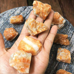 Toptan doğal ham kristal yeşim Sunstones için meditasyon ve Feng Shui ev dekorasyon şifa güneş taş kaba yeşim kuvars - Product Image 1