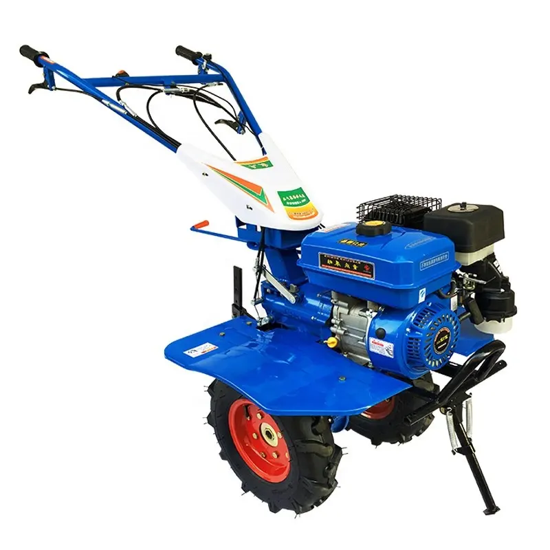 Agricultural tools mini gasoline power rotary tiller cultivator equipment