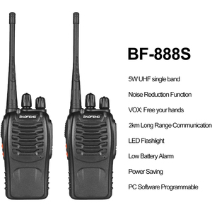 宝丰BF-888s无线电C型对讲机远程2瓦超高频对讲收发器无线电BF 888s双向无线电 - Product Image 4