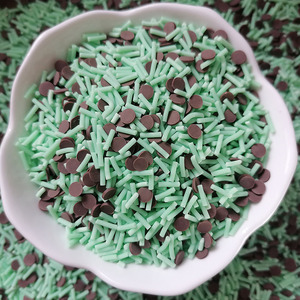 1kg DIY Slime Sprinkles Decoration Craft Long Candy Sugar Brown Dot <strong>Mix</strong> Polymer <strong>Clay</strong> Sprinkles Slices - Product Image 3