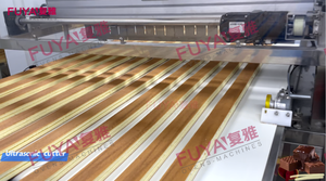 Automatic <strong>Gas</strong> Tunnel <strong>Oven</strong> Chocolate Layer Cake Machine Production Line - Product Image 4