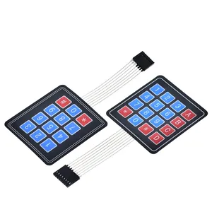 4 12 16 20 chiave 4*4 tastiera interruttore a membrana 1x4 3x4 4 4x4 4 4x5 matrice matrice matrice tastiera per Arduino Smart Car - Product Image 3