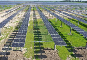 Sistema de seguimiento solar de eje único plano con módulo solar inclinado sistema de seguimiento solar de eje único largo - Product Image 5