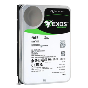 ST20000NM007D 20TB SATA 6 Gb/s 3.5 \ "disco rigido interno per EXOS X20 nuovo scocca in metallo 16TB 12TB SSD per applicazioni Server - Product Image 1