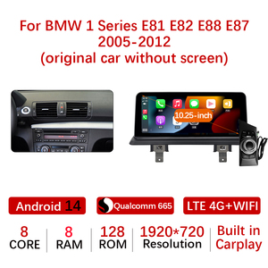 วิทยุติดรถยนต์665แอนดรอยด์14นิ้วสำหรับ BMW 1ชุด E82 E87 E81 8คอร์เครื่องเล่นวิดีโอในรถยนต์ระบบแอนดรอยด์ - Product Image 5