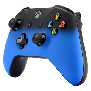 Toptan degrade mavi özel yedek ön üst konut Case kapak Shell Faceplate Xbox Xbox One S denetleyicisi için parçaları - Product Image 4