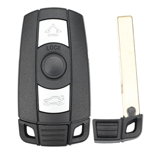 MS akıllı araba anahtarı yedek kabuk anahtarsız uzaktan 3 düğmeler için BMW E61 E90 3 serisi 5 serisi X3 X5 anahtar kutu araç - Product Image 4