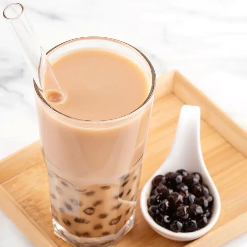 Usine chinoise personnalisé sachet de thé thé noir matières premières bulle tapioca thé