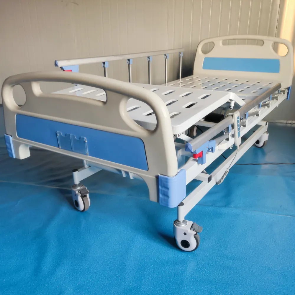 Factory Wholesale Hot Selling Motorized medical Hi-low Triple 3 Three Functions Electric hospital bed with Hand Control Remote