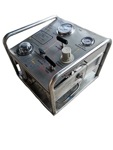 Portable High Pressure Gas Booster Pump Hydrostatic <strong>Testing</strong> Pump Pipe Hydraulic Pump for 10000 Psi - Product Image 3