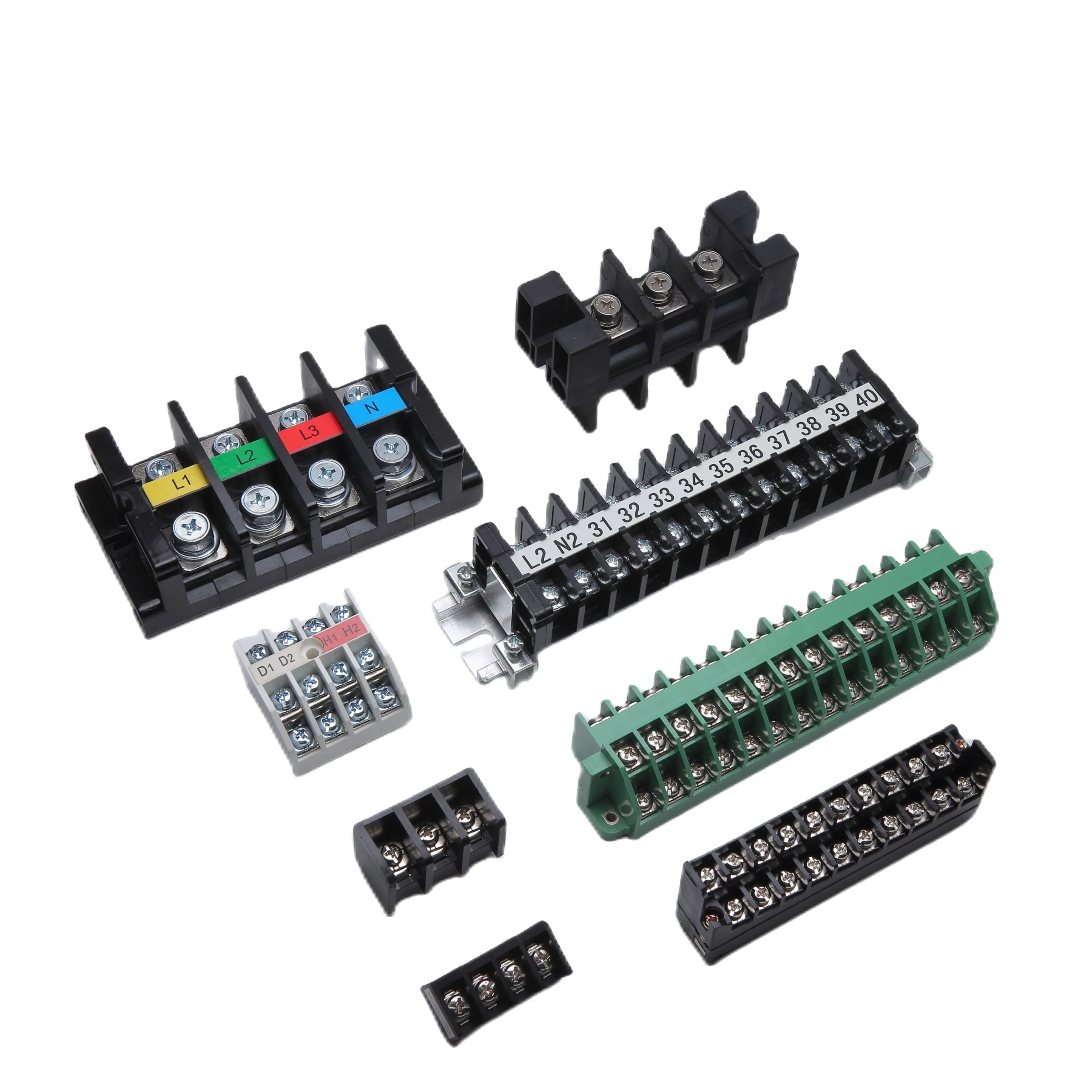 Bloque de terminales PCB, bloque de terminales de doble fila, bloque de terminales de barrera
