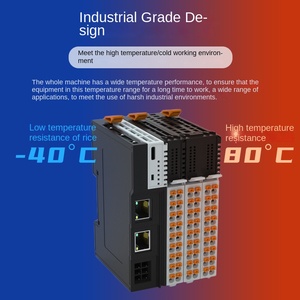 EtherCAT Plug-in Distribution Blade Type PLC Controller Housing with Remote IO <strong>Module</strong> Group Digital &amp; <strong>Analog</strong> Interface - Product Image 3