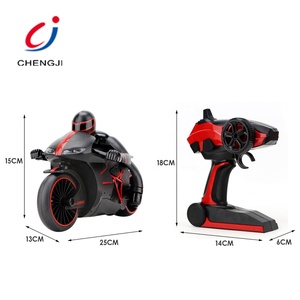 Chengji motos de juguetes จักรยาน RC ความเร็วสูง2.4กรัมลอยรีโมทคอนโทรลออฟโรดแข่งรถของเล่นรถจักรยานยนต์สำหรับ - Product Image 4