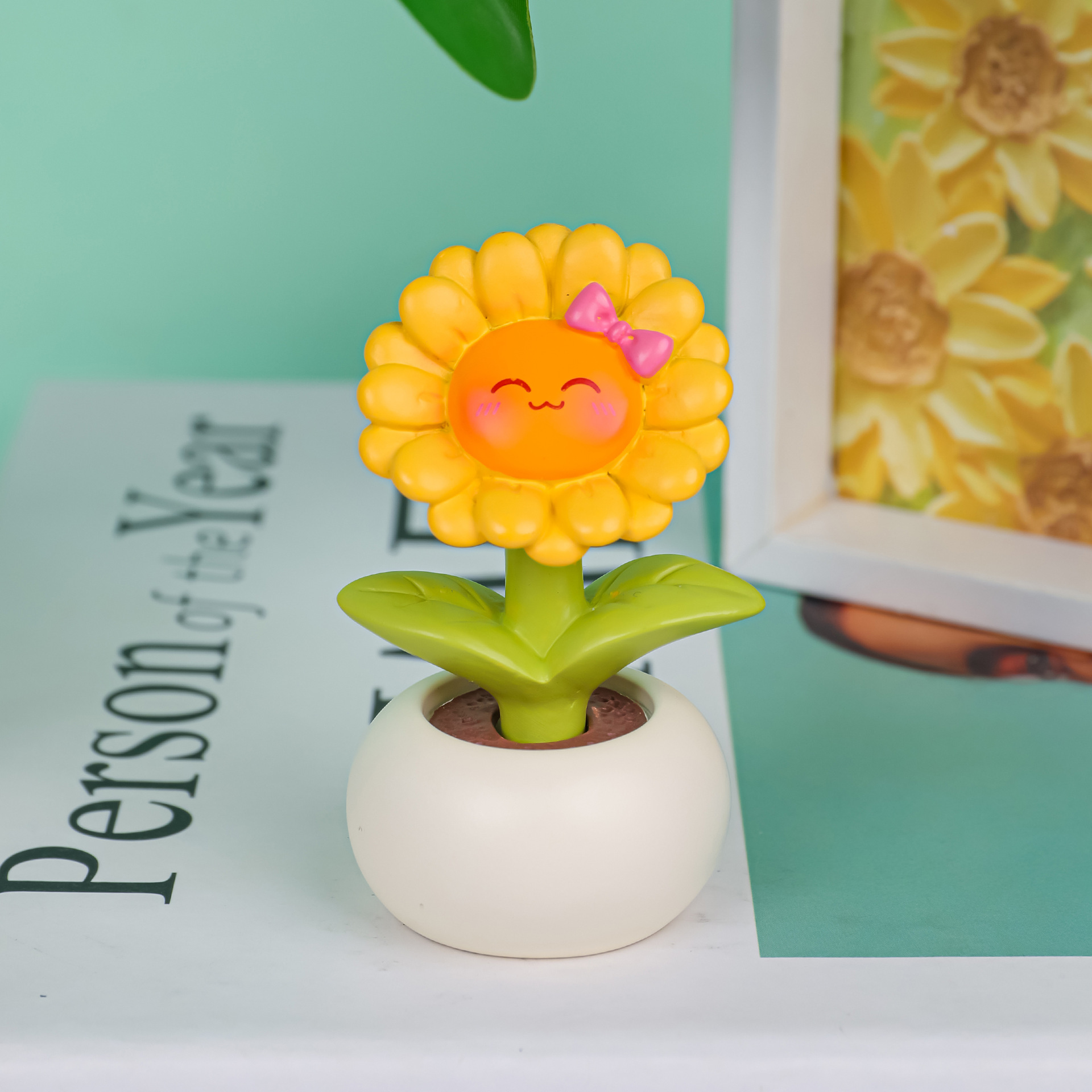 Modèle tournesol chaleureux b