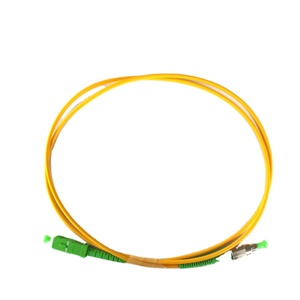Cable de conexión de fibra óptica Simplex 9/125 de modo único, precio barato FC/APC con alta calidad para equipos ópticos básicos - Product Image 1