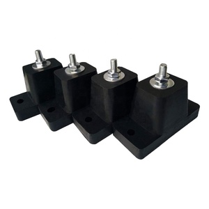 Mini Split klima yoğuşturucu temel kauçuk ürünleri için kauçuk titreşim İzolatör montaj braketi - Product Image 1