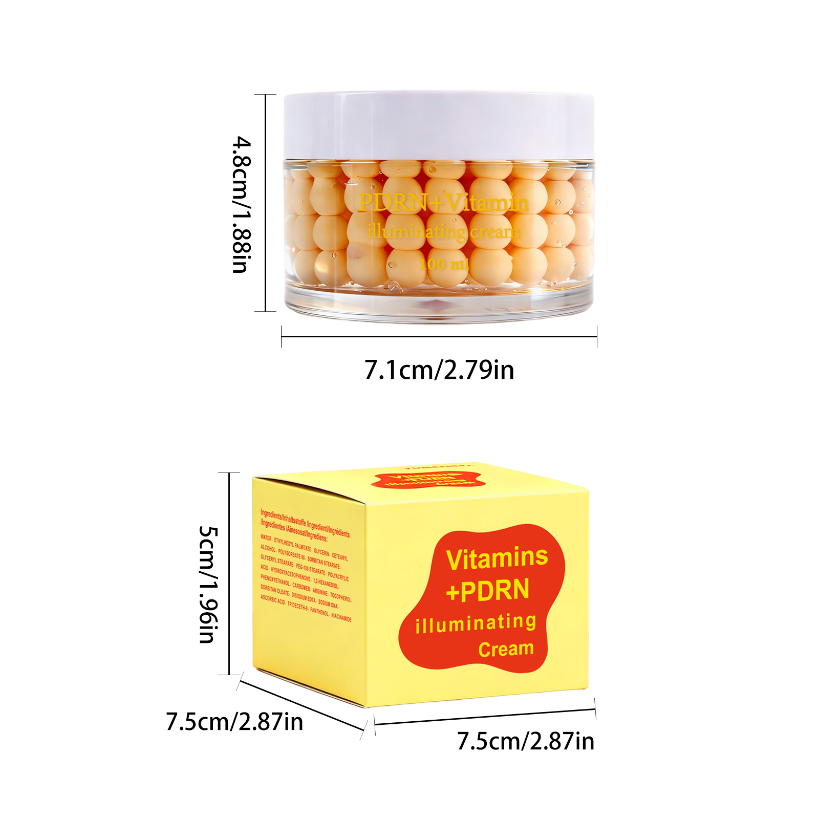 Crema de Cápsulas de Vitaminas
