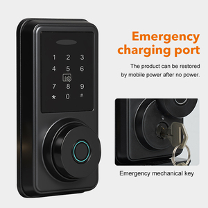 安全密码锁图雅应用Wifi无钥匙智能门锁智能指纹智能锁舌锁 - Product Image 6